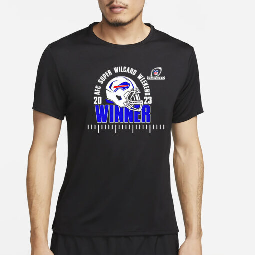 Buffalo Bills 2023 Afc Super Wild Card Weekend T-Shirt2