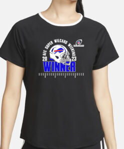 Buffalo Bills 2023 Afc Super Wild Card Weekend T-Shirt4