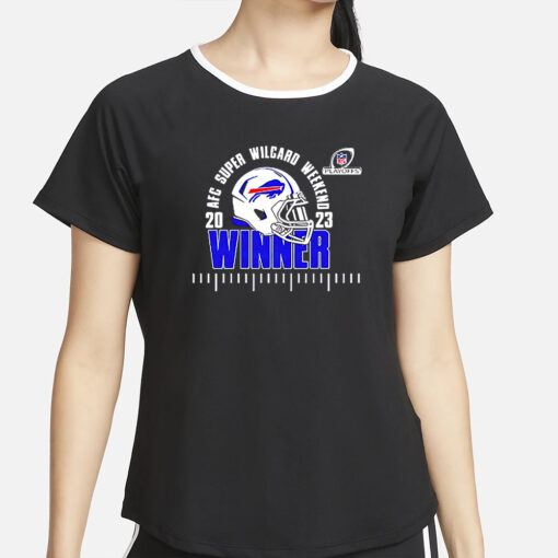 Buffalo Bills 2023 Afc Super Wild Card Weekend T-Shirt4