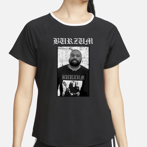 Burzum Kw Wearing Rocks Burzum Shirt Shirt2