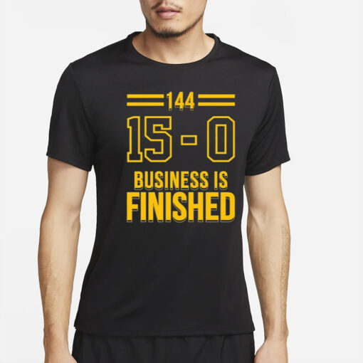 Business Is Finished Triblend T-Shirt2