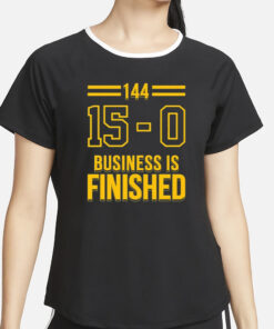 Business Is Finished Triblend T-Shirt4