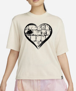 Candleandstrap My Heart Is In The Holy Land T-Shirt2