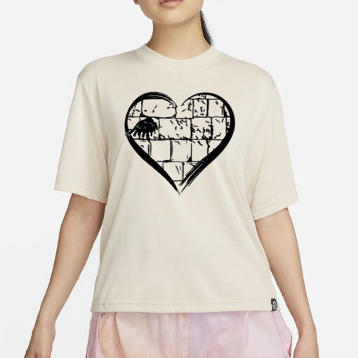 Candleandstrap My Heart Is In The Holy Land T-Shirt2