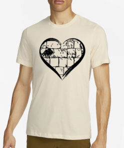 Candleandstrap My Heart Is In The Holy Land T-Shirt4