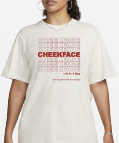 Cheekface Cheekbag Ringer T-Shirt1