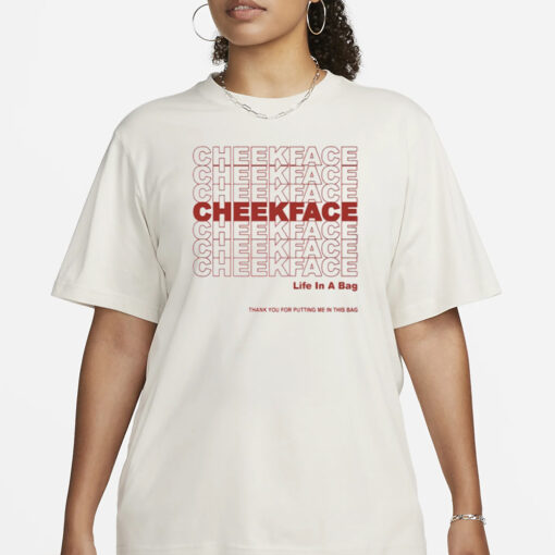 Cheekface Cheekbag Ringer T-Shirt1