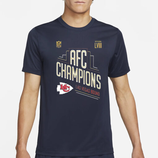 Chiefs AFC Championship Las Vegas Bound 2024 T-Shirt2