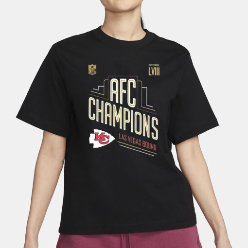 Chiefs AFC Championship T-Shirt Super Bowl 20243