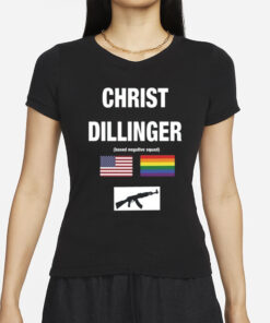 Christ Dillinger Based Negative Squad T-Shirt2