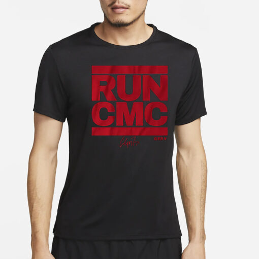 Christian Mccaffrey Run Cmc San Francisco T-Shirt4