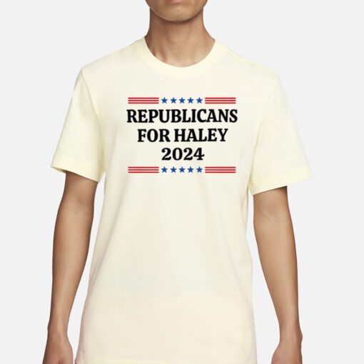 Cool & Unique Gifts Nikki Haley Republicans For Haley 2024 T Shirt4