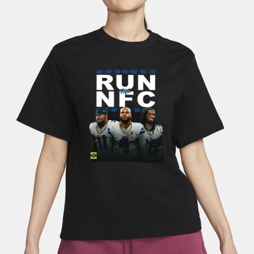 Cowboys Division Champions 2023 Run The East T-Shirt1