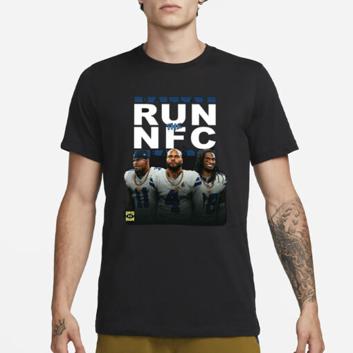 Cowboys Division Champions 2023 Run The East T-Shirt3