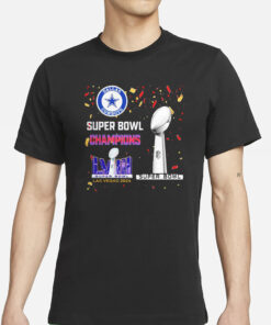 Cowboys Super Bowl Champions LVIII Las Vegas 2024 T-Shirts