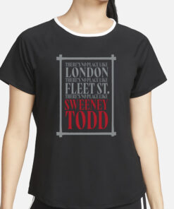 Creative Goods Sweeney Todd No Place Like London T-Shirt2