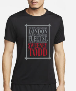 Creative Goods Sweeney Todd No Place Like London T-Shirt4