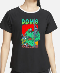 D.O.M.S delayed onset of muscle soreness skeleton T-Shirt2