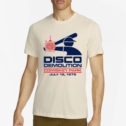 Disco Demolition Comiskey Park July 12, 1979 T-Shirt4