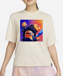 Discussingfilm First Key Art For Despicable Me 4 T Shirt4