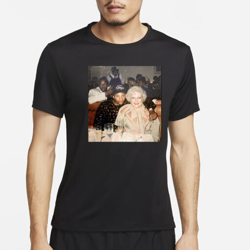 Dr. Dre Eazy E Betty White T-Shirt2