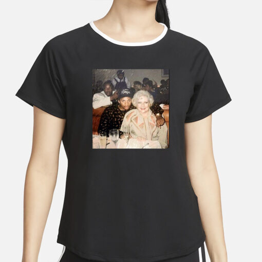 Dr. Dre Eazy E Betty White T-Shirt4