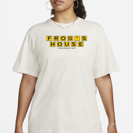 Emanuel Miller Wearing Frog's House Conference Win Shirt1