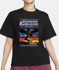 For Any Number Of Player Ages 10 And Up Dungeons Dragons T-Shirt1