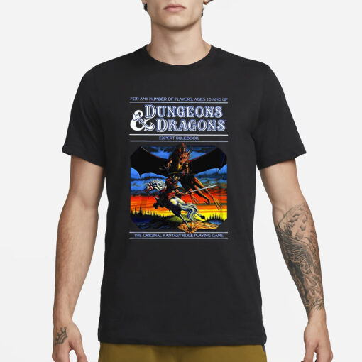 For Any Number Of Player Ages 10 And Up Dungeons Dragons T-Shirt3