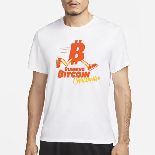 Fran Finney Running Bitcoin Challenge T-Shirt