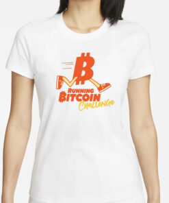 Fran Finney Running Bitcoin Challenge T-Shirts