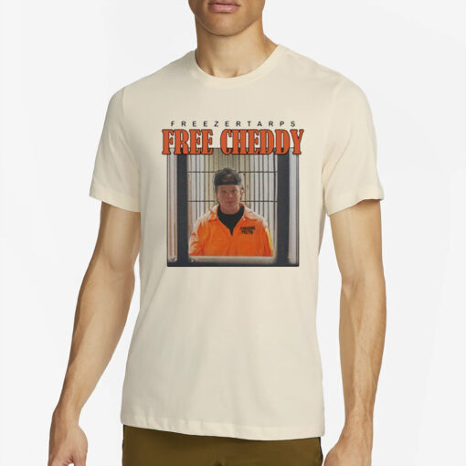 Freezer Tarps Free Cheddy T-Shirt4