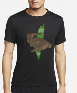 Gators Daily Palestinian Crocodile T-Shirt3