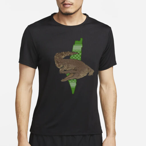 Gators Daily Palestinian Crocodile T-Shirt3