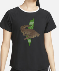 Gators Daily Palestinian Crocodile T-Shirt6