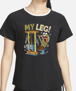 Mademark X Spongebob Squarepants My Leg Spongebob Gym T-Shirt2