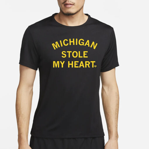 Michigan Stole My Heart T-Shirt4