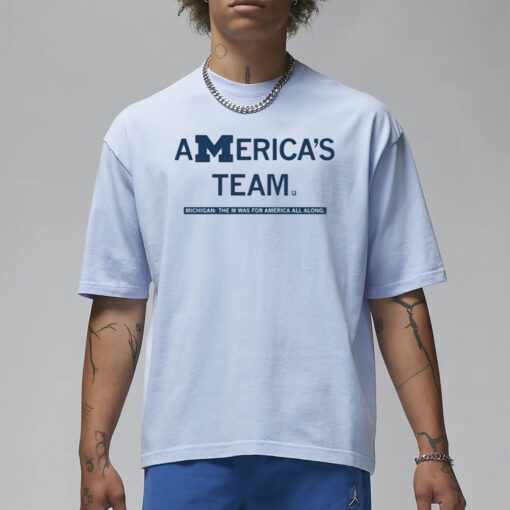 Raygunsite Michigan America's Team T-Shirt3