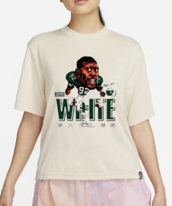 Reggie White Philadelphia Eagles Legend Retro Caricature T-Shirt1