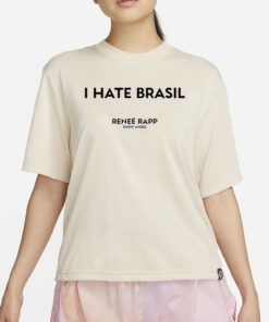 Reneerapp I Hate Brasil Reneé Rapp Snow Angel T-Shirt3