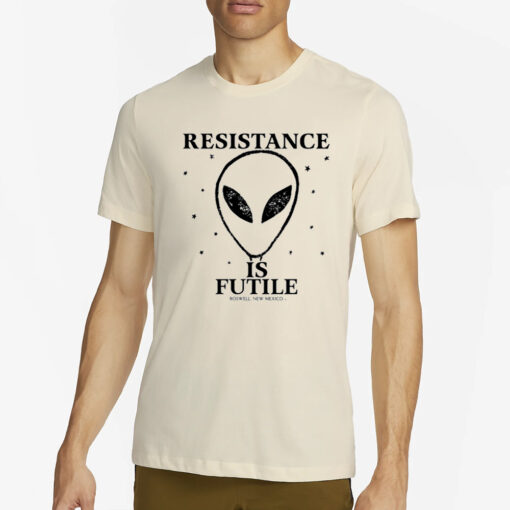 Resistance Is Futile Alien T-Shirt2