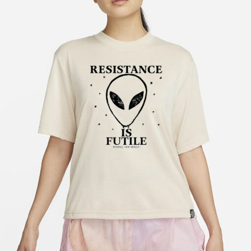 Resistance Is Futile Alien T-Shirt4