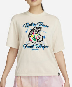 Rest In Peace Fruit Stripe 1969-2024 Limited T-Shirt2