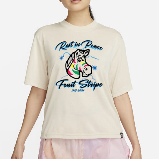 Rest In Peace Fruit Stripe 1969-2024 Limited T-Shirt2