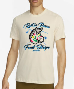 Rest In Peace Fruit Stripe 1969-2024 Limited T-Shirt4