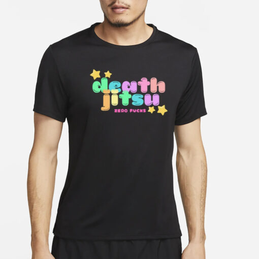 Russell Trash Death Jitsu Zero Fucks T-Shirt2