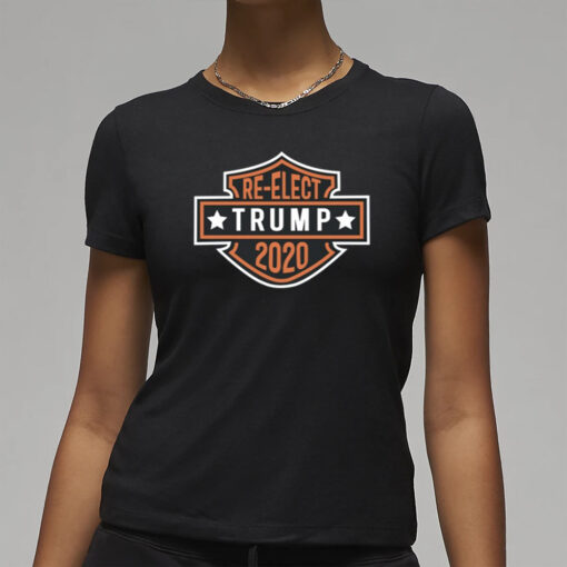 Scottpresler Wearing Re-Elect Trump 2020 T-Shirt2