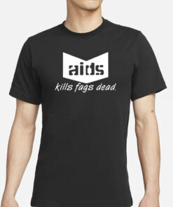 Sebastian Bach Aids Kills Fags Dead Limited T-Shirts