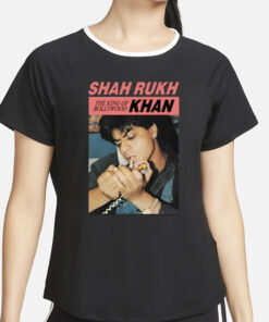 Shah Rukh Khan The King Of Bollyhood T-Shirt4