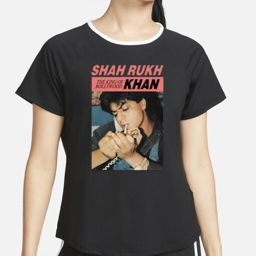 Shah Rukh Khan The King Of Bollyhood T-Shirt4